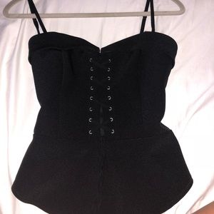 Black Corset Top